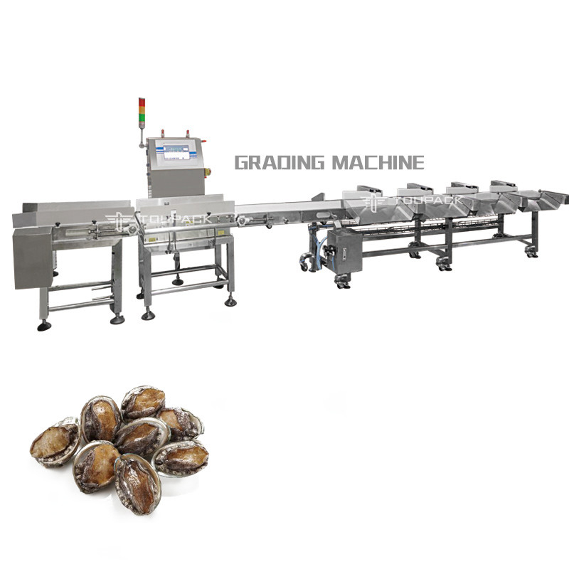 Trieuse automatique de poids de légumes fruits de crevette de poulet de bande de conveyeur de trieuse de poids d'industrie
