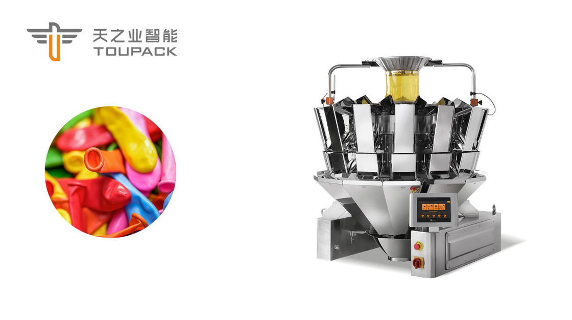 50 morceaux automatiques de grande précision de ballon de 15pieces 5pieces pesant le peseur de Multihead comptant la machine de conditionnement