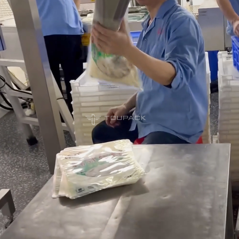 Emballage sous vide latéral de pesage automatique coréen de joint de la verticale 3 de machine de remplissage de gâteau de riz