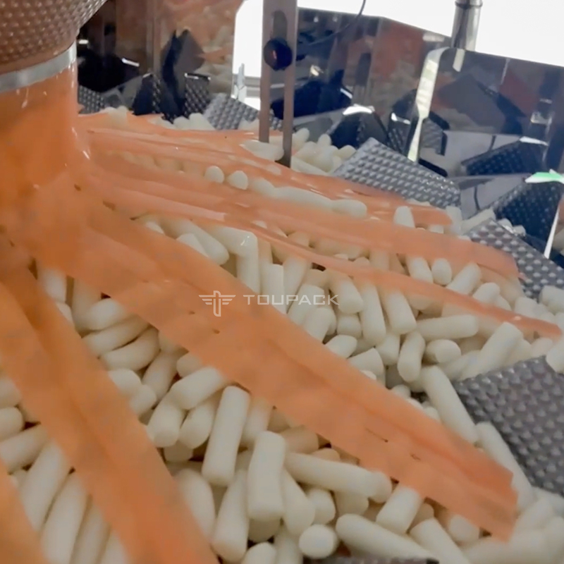 Emballage sous vide latéral de pesage automatique coréen de joint de la verticale 3 de machine de remplissage de gâteau de riz