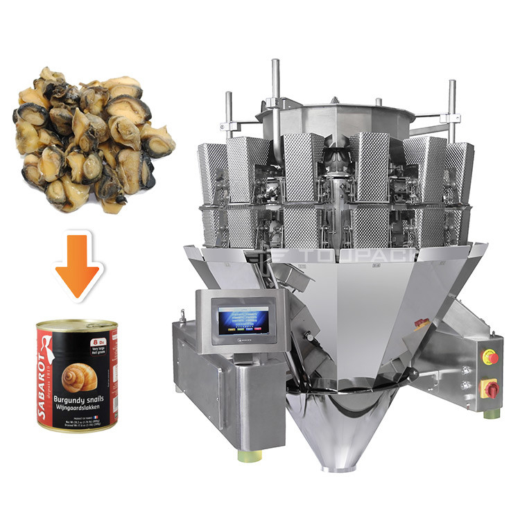 Machine de remplissage et d'étanchéité automatique pour les canettes en fer pour bouteille 10-500g de viande de limace en conserve