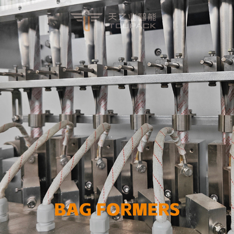 Machine automatique de remplissage de poudre de mélange de boissons sportives 20g 40g 80g multi-lignes