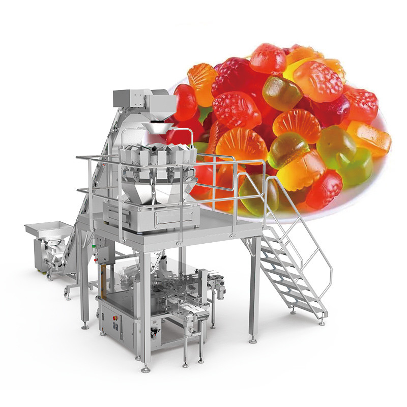 Compte automatique de la machine d'emballage de bonbons durs en sac à jouets machine d'emballage de bonbons mous machine d'emballage de bonbons en or