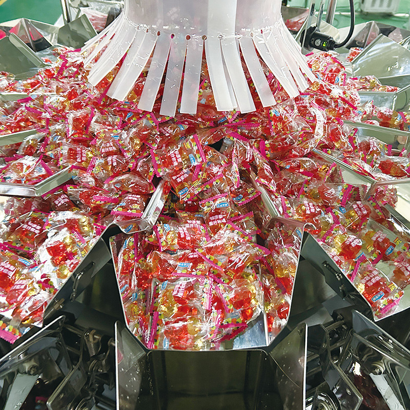 Machines industrielles d'emballage alimentaire machines fonctionnelles d'emballage de pots de bonbons pour Doypack