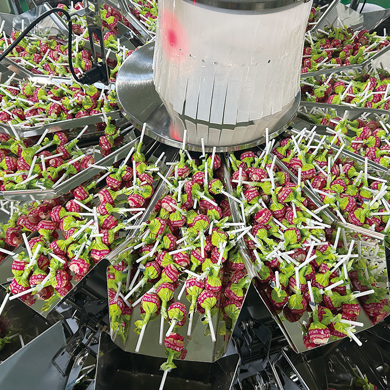 Machines industrielles d'emballage alimentaire machines fonctionnelles d'emballage de pots de bonbons pour Doypack