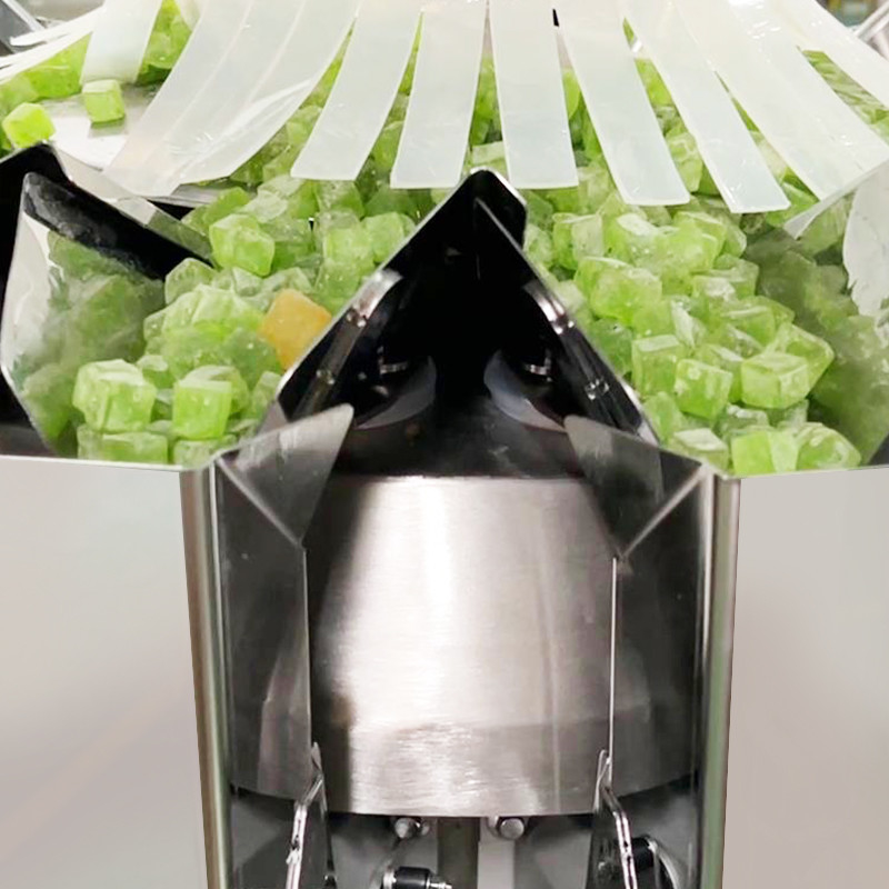 Machine d'emballage verticale à pistache à haut rendement PLC pour l'étanchéité, l'emballage, l'étiquetage et le remplissage