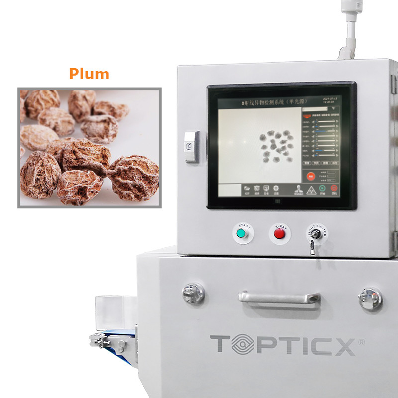 Détecteur de métaux de haute sensibilité pour la sécurité alimentaire Pour les produits en boîte de métal avec récepteurs Scanner alimentaire à rayons X