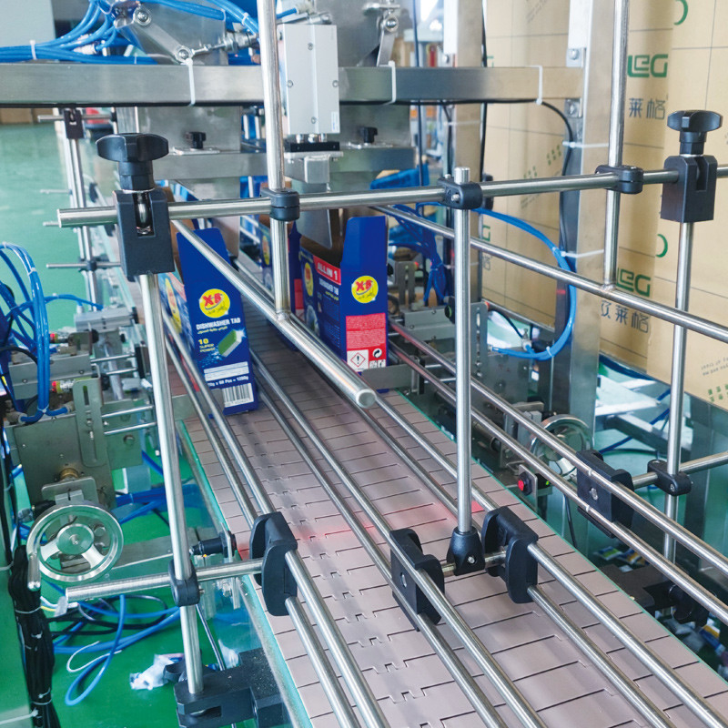 Machine d'emballage de capsules de lessive en film PVA, dosettes pour lave-vaisselle, emballage de boîtes complètes de dosettes de détergent, chaîne de production