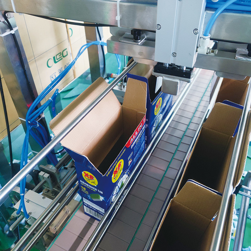 Machine à laver les vaisseaux à grande vitesse automatique Tablettes de détergent poubelles Poche machine à emballer machine à laver les vaisseaux poudre de gel poubelles machine à emballer des sacs