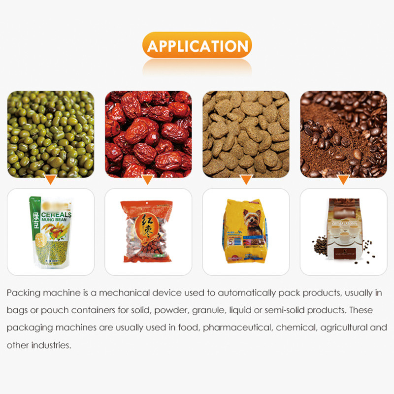 Remplissage automatique scellant stand up pouch sac préfabriqué Doypack machine d'emballage Noix machine d'emballage de fruits secs
