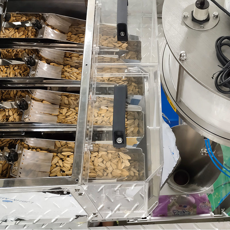 Machines d'emballage verticales automatiques 200g 300g 500g pour remplissage et scellage, machine de remplissage de poudre, machine d'emballage de poudre de protéine de lactosérum en sachet Doypack