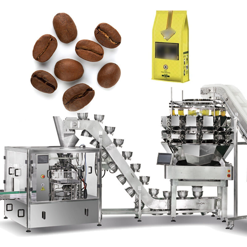 Peseuse à fleurs à plusieurs têtes de haute précision, spécialités entièrement automatiques, machine à remplir les joints verticaux (vffs) avec pèseuse à plusieurs têtes