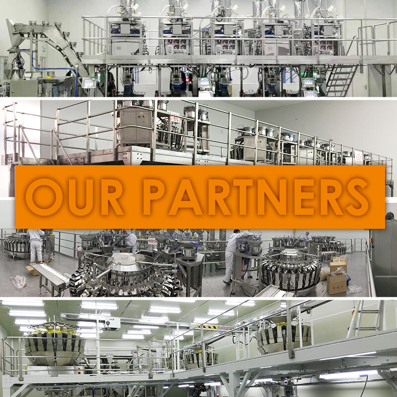 Machine à emballer des aliments pour animaux de compagnie à grande vitesse Balanceuse à têtes multiples pour les emballages de mélange de collations