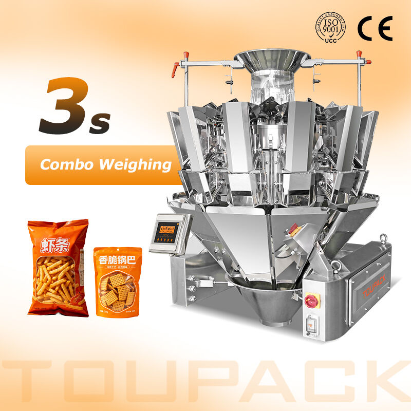 Machine d'emballage verticale de 10 à 500 g pour les frites de pomme de terre Noix en bouteille collation pour animaux de compagnie