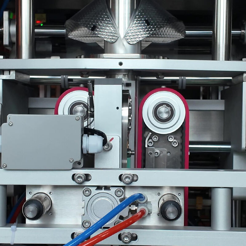 Machine automatique d'emballage VFFS pour emballage alimentaire avec multi-tête pesant 20-200 paquets par minute système de pesage de haute précision