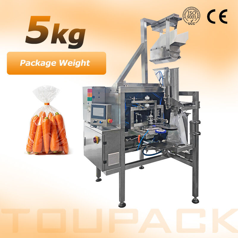 Machine professionnelle de fermeture automatique de sacs pour l'emballage de fruits, légumes et produits agricoles avec des performances stables