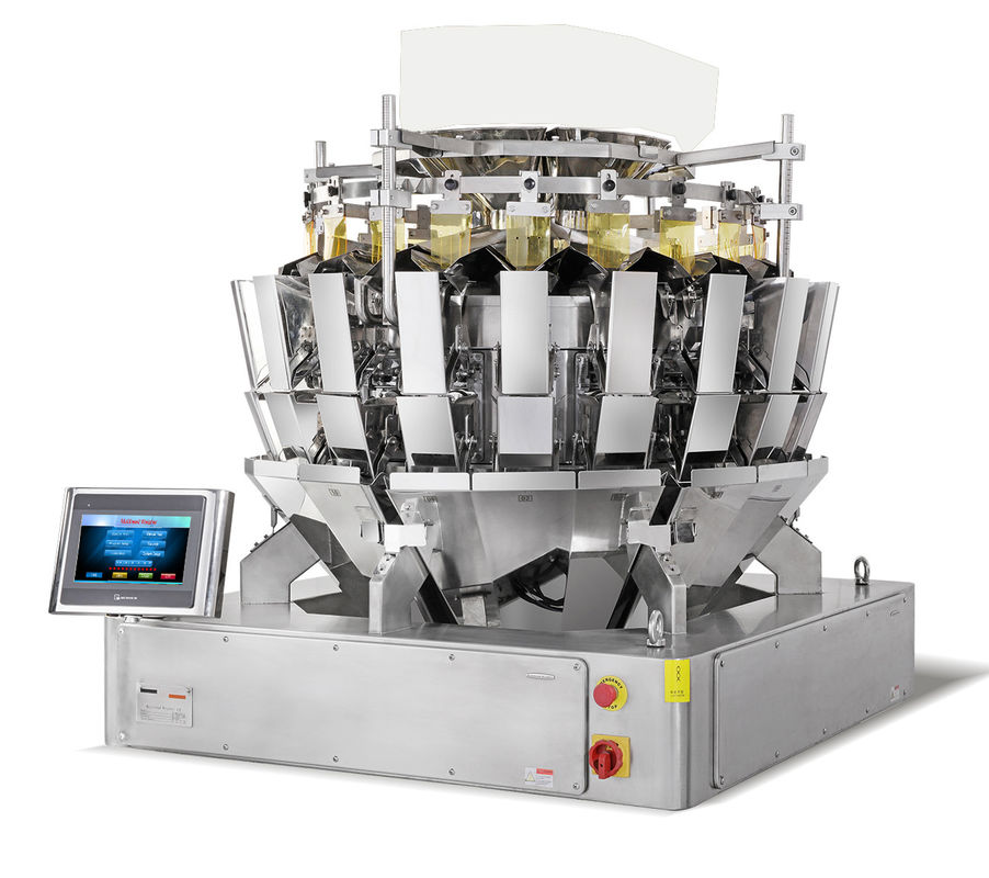 Machine d'emballage alimentaire de casse-croûte du système 1.6L de MCU avec 7