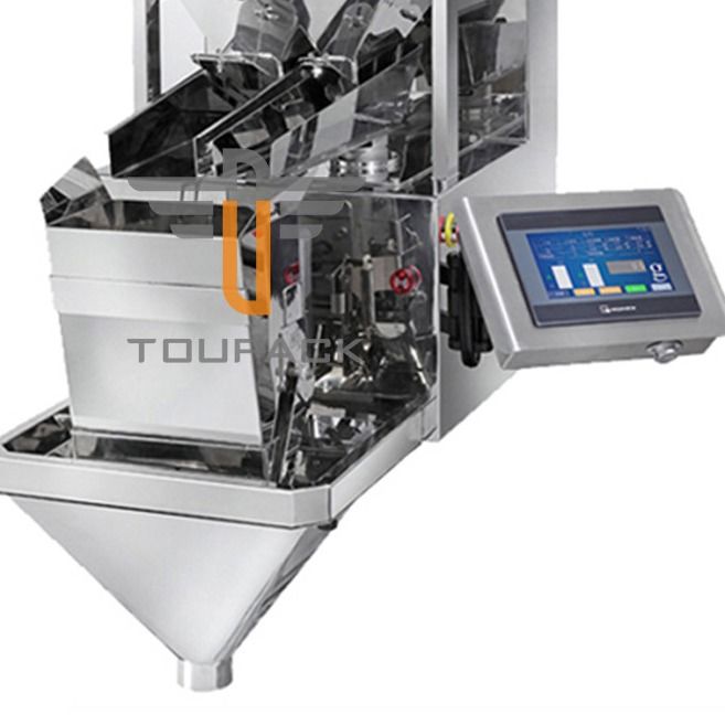 Machine à emballer linéaire de peseur de l'approbation 8.0L de la CE 7
