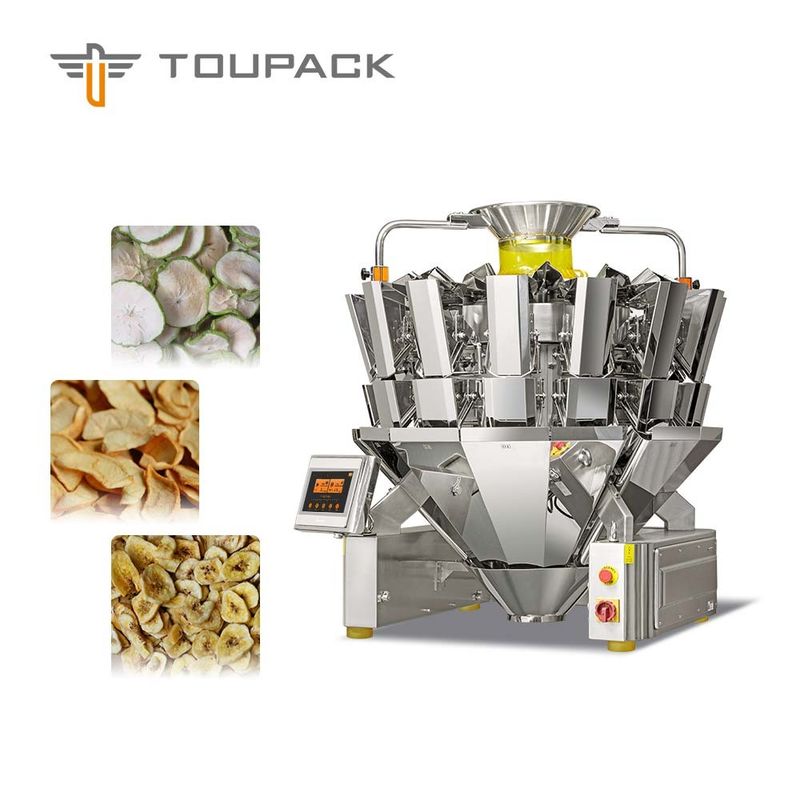 Machine à emballer automatique de poids du contrôle SS304 2.5L de PLC de MCU pour des puces de banane