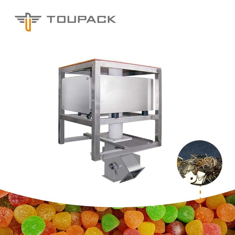 Machine libre de détecteur de métaux du tube 3 Ton/H de l'automne 75mm de gravité pour la poudre sèche