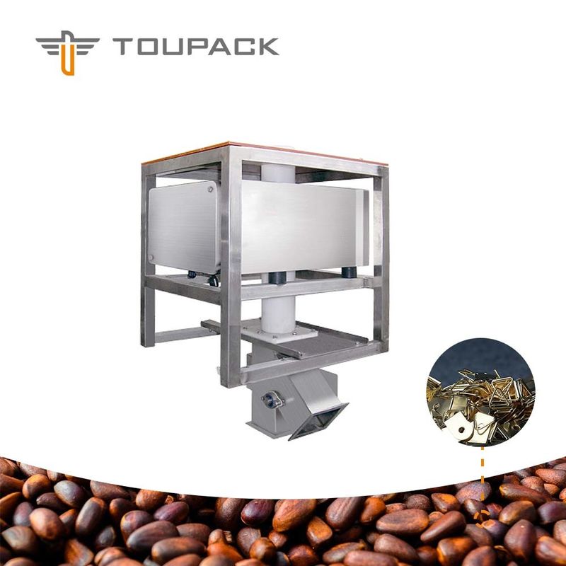 Machine libre de détecteur de métaux du tube 3 Ton/H de l'automne 75mm de gravité pour la poudre sèche