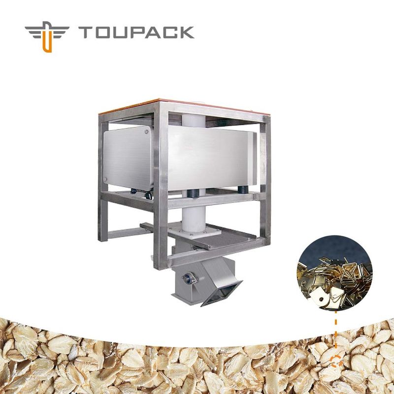 Machine libre de détecteur de métaux du tube 3 Ton/H de l'automne 75mm de gravité pour la poudre sèche