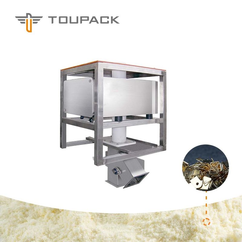 Machine libre de détecteur de métaux du tube 3 Ton/H de l'automne 75mm de gravité pour la poudre sèche