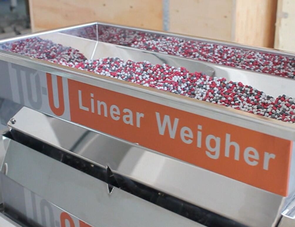 Machine à emballer linéaire principale du peseur 0.5L de 0.8KW 200g 4 80 P/M
