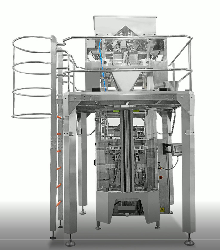 Peseuse linéaire automatique à quatre têtes SUS304 35BMP Pour peser 1000g de produit