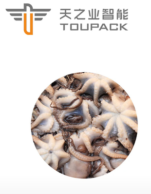 35 sacs/emballage frais de fruits de mer de poulpe de machine de pesage Multihead de minutes