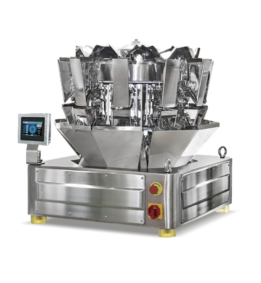 Machine de remplissage de pesage automatique SUS304 pour les produits granulés et en poudre