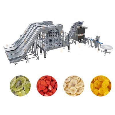 Peseur mélangé de Multihead de casse-croûte de machine de conditionnement de Vffs de fruits secs de système de conditionnement