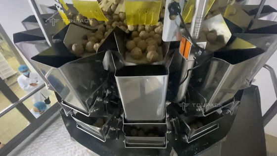 Machine à emballer de boulette de Siomai de boulette de viande de Samosa d'aliments surgelés 40BPM 2.0kW/unité