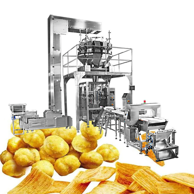 Nourriture de machine à emballer de peseur principal multi automatique de la CE/maïs éclaté/pommes chips verticaux