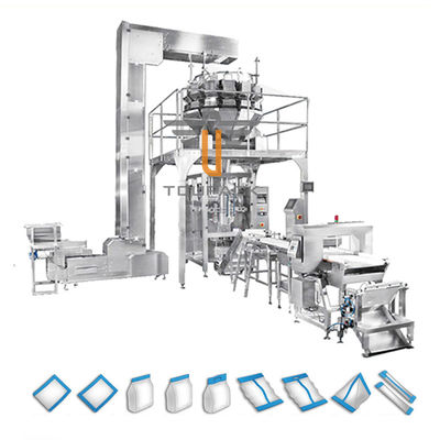 Machine à emballer à grande vitesse de sucrerie avec la capacité 100g-5000g de l'épaisseur de film 0.04-0.08mm