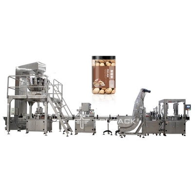 la boisson de contrôle de PLC de 220V 50Hz peut matériel d'acier inoxydable de machine de remplissage