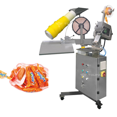 Machine d'emballage de sacs en maille de fruits et légumes