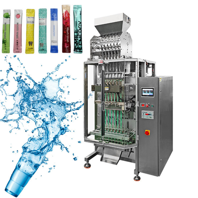 Machine d'emballage verticale à plusieurs rangées pour la sauce liquide, le gel sportif, la pâte de chocolat, la mayonnaise, le condensé de miel