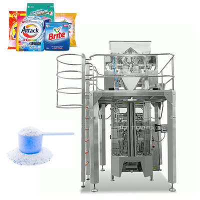 1kg 2kg 5kg sac de poudre de détergent machine d'emballage de poids automatique pour emballage de savon en poudre