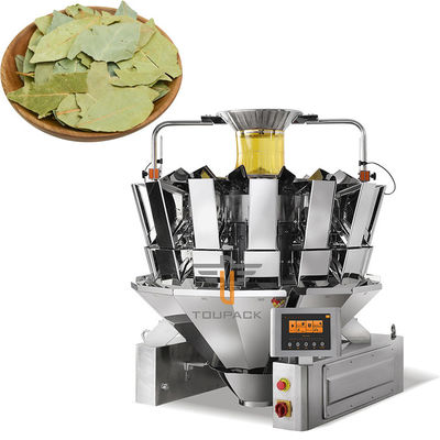 Machine d'emballage à pesée verticale entièrement automatique pour les feuilles de thé séchées