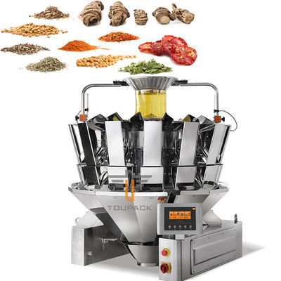 Poudre d'assaisonnement épices moulues 14 têtes machine d'emballage à pesée machine d'emballage à étanchéité verticale