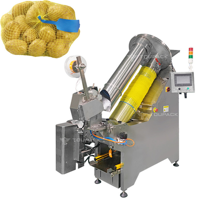 Machine d'emballage de sacs à mailles de 5 kg machine automatique d'emballage de sacs à fruits frais