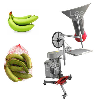 Machine à emballer les carottes de banane semi-automatique pour la mise en maillage du sac de poids du filet