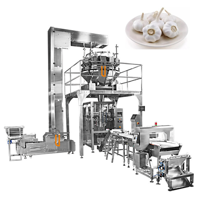 OEM machine à peser automatique Pouch Bean Sprout Coriandre Pommes de terre Ail Bébé Moutarde emballage machine