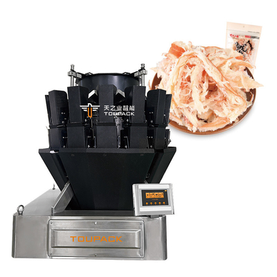 Machine automatique d'emballage de viande de bœuf, de viande de porc, de volaille, de saucisses, d'aliments collants, avec masseuse multi-tête
