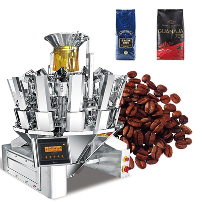 Emballage automatique à granules multifonctionnel Doypack remplissant les graines de grains de café Pouch Machine d'emballage de sacs préfabriqués
