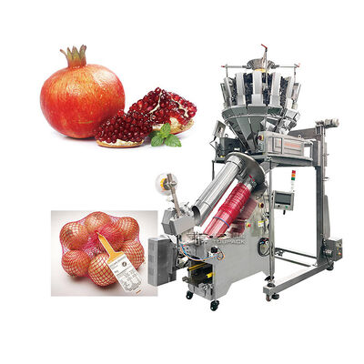 Machine à emballer de peseur de Multihead de contrôle de MCU pour l'ail Ginger Intelligent Net d'oignon