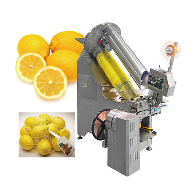 Système automatique de pesée des fruits et d'emballage en sacs en filet | Solution d'emballage de sacs en filet à grande vitesse