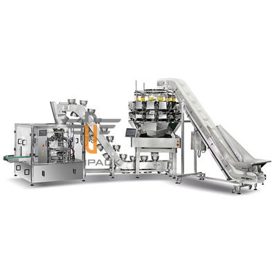 Le CE approuvent la machine à emballer multi de biscuit du paquet 50Bpm entièrement automatisée