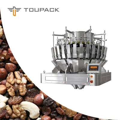 Machine à emballer automatique de peseur de SS304 2.5L Multihead pour le haricot mélangé d'écrou